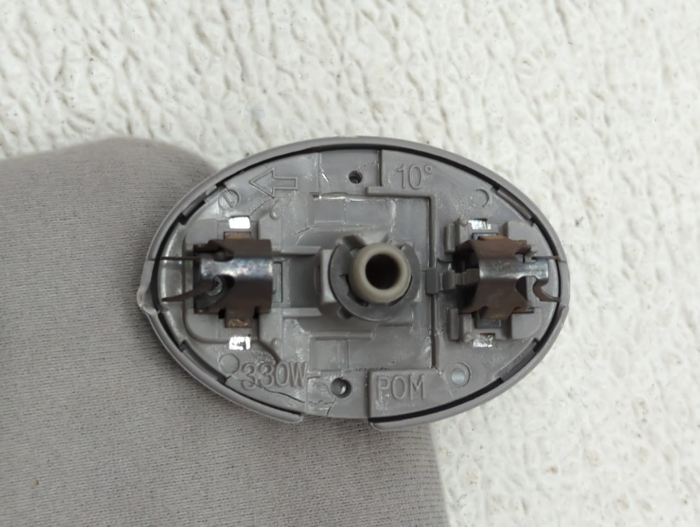 2007-2011 Toyota Camry Sun Visor Shade Replacement Passenger Right Mirror Fits Fits 2007 2008 2009 2010 2011 OEM Used Auto P