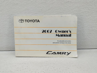 compare product 2007 Toyota Camry Owners Manual Book Guide OEM Used Auto Parts