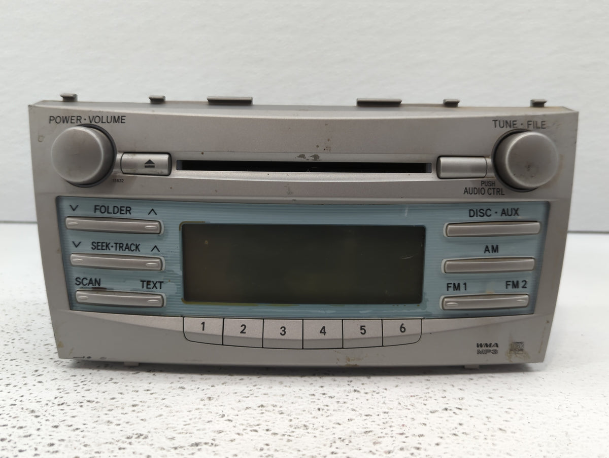 2007-2009 Toyota Camry Am Fm Cd Player Radio Receiver 451583 - Oemusedautoparts1.com