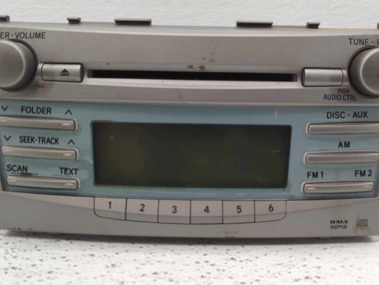2007-2009 Toyota Camry Am Fm Cd Player Radio Receiver - Oemusedautoparts1.com