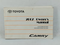 2007 Toyota Camry Owners Manual Book Guide OEM Used Auto Parts - Oemusedautoparts1.com