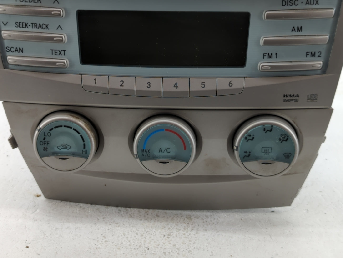 2007-2009 Toyota Camry Am Fm Cd Player Radio Receiver - Oemusedautoparts1.com
