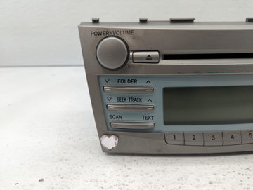 2007-2009 Toyota Camry Radio AM FM Cd Player Receiver Replacement P/N:86120-06180 Fits Fits 2007 2008 2009 OEM Used Auto Parts