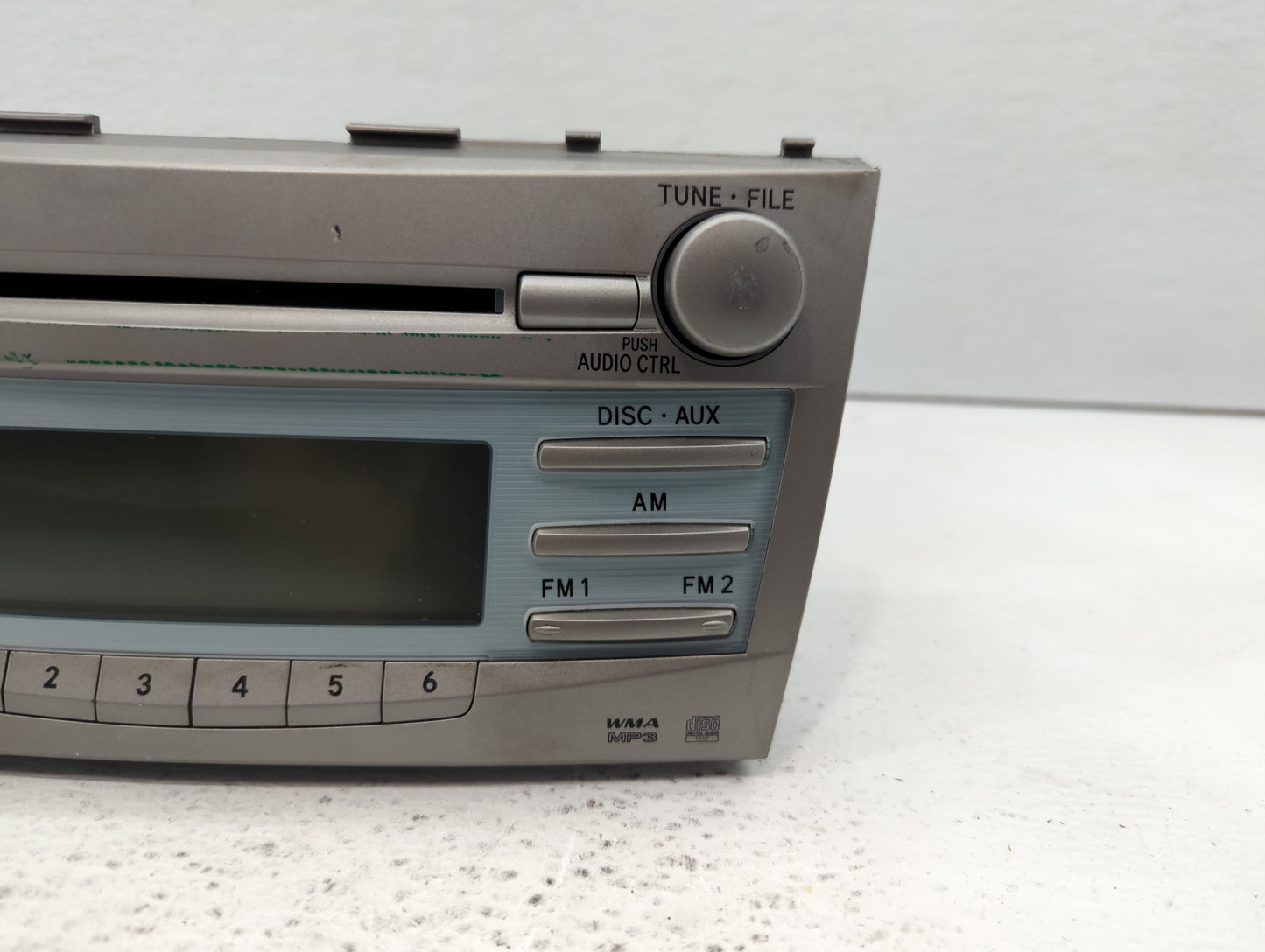 2007-2009 Toyota Camry Radio AM FM Cd Player Receiver Replacement P/N:86120-06180 Fits Fits 2007 2008 2009 OEM Used Auto Par
