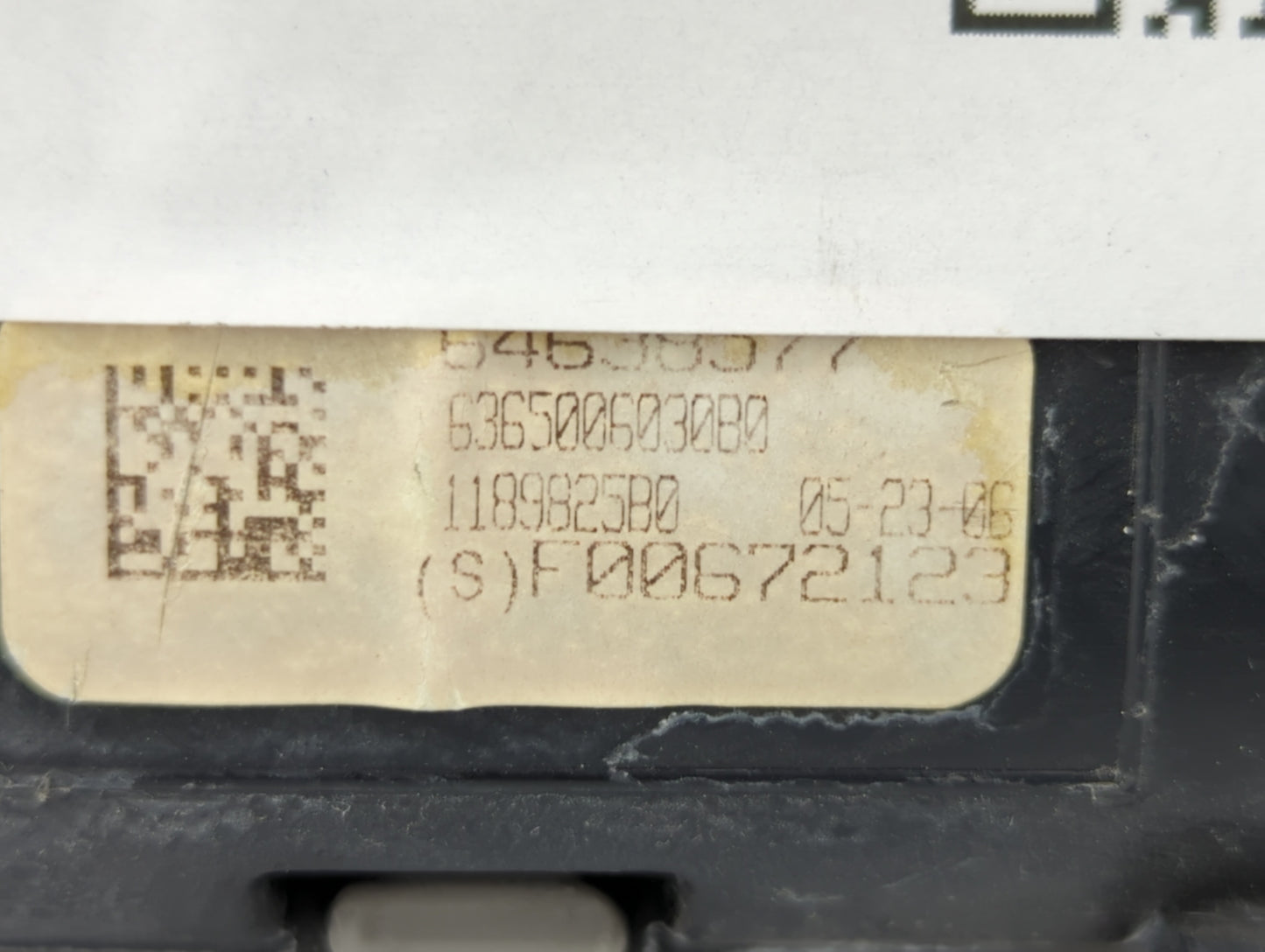 2007 Toyota Camry Overhead Roof Console Grey - Oemusedautoparts1.com
