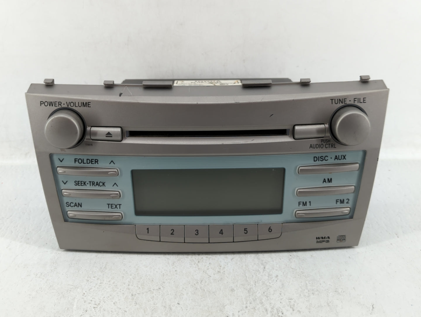 2007-2009 Toyota Camry Am Fm Cd Player Radio Receiver - Oemusedautoparts1.com