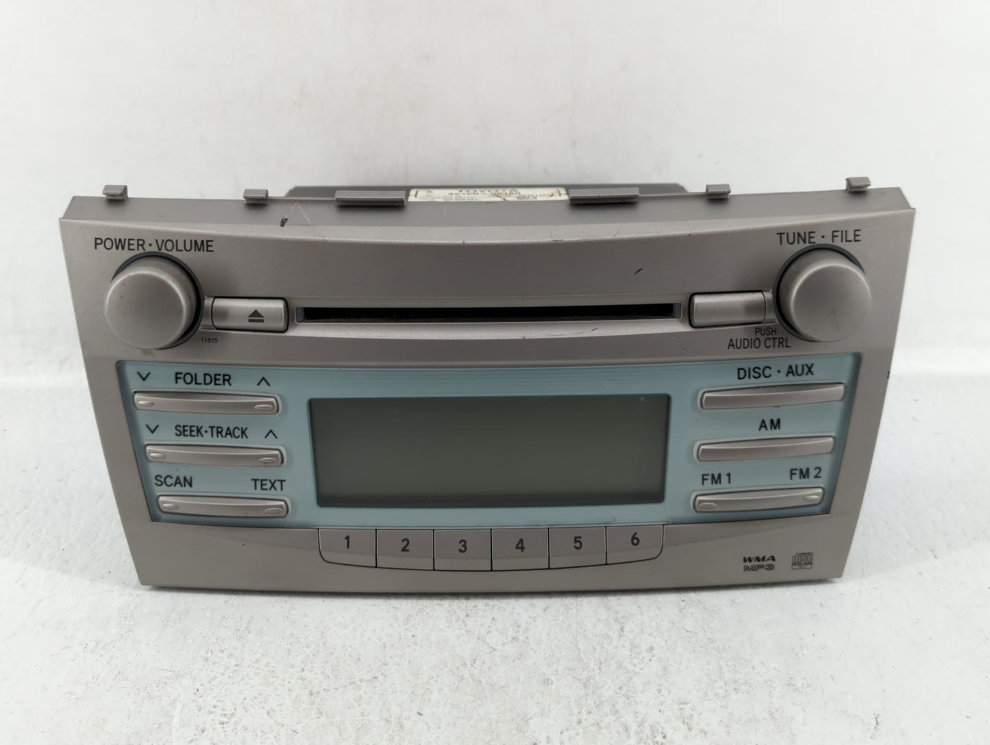 2007-2009 Toyota Camry Am Fm Cd Player Radio Receiver - Oemusedautoparts1.com