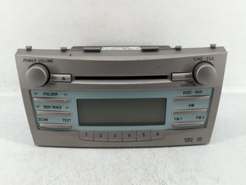2007-2009 Toyota Camry Am Fm Cd Player Radio Receiver - Oemusedautoparts1.com