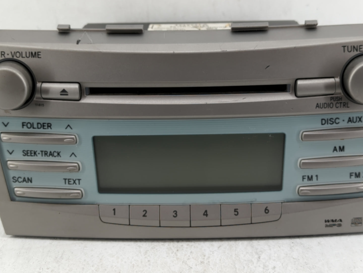 2007-2009 Toyota Camry Am Fm Cd Player Radio Receiver - Oemusedautoparts1.com