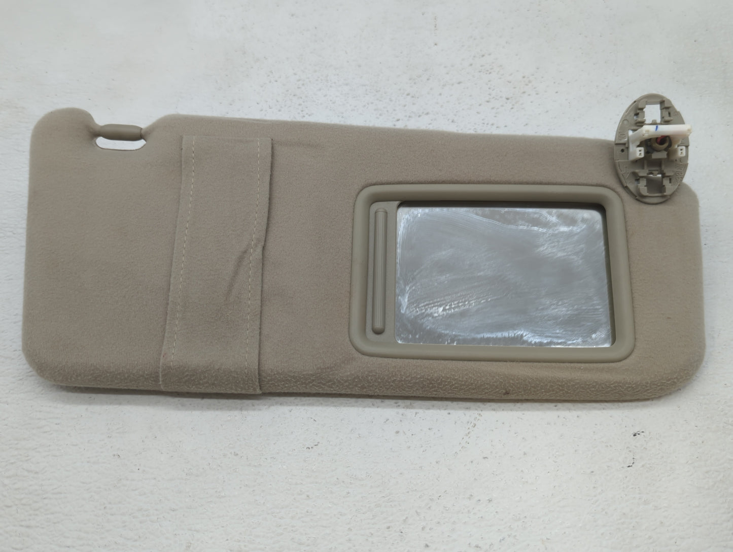 2007-2011 Toyota Camry Sun Visor Shade Replacement Passenger Right Mirror Fits Fits 2007 2008 2009 2010 2011 OEM Used Auto P