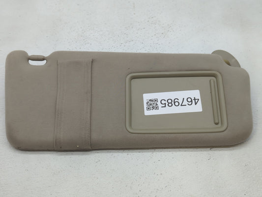 2007-2011 Toyota Camry Sun Visor Shade Replacement Passenger Right Mirror Fits Fits 2007 2008 2009 2010 2011 OEM Used Auto Parts