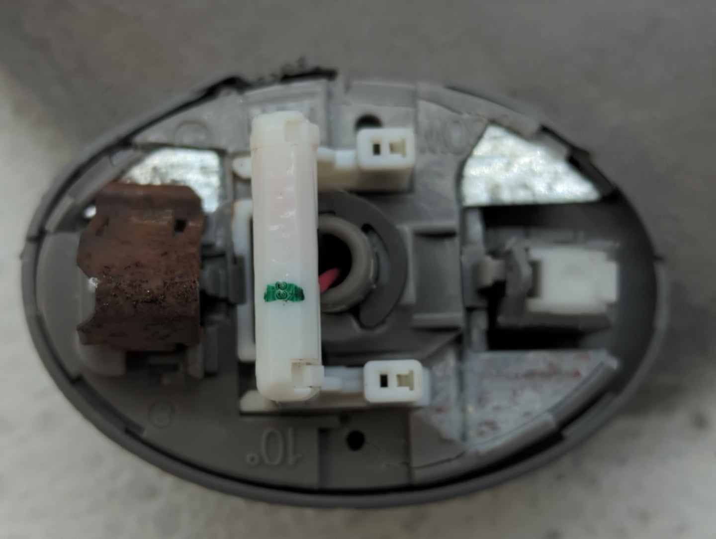 2007-2011 Toyota Camry Sun Visor Shade Replacement Passenger Right Mirror Fits Fits 2007 2008 2009 2010 2011 OEM Used Auto P