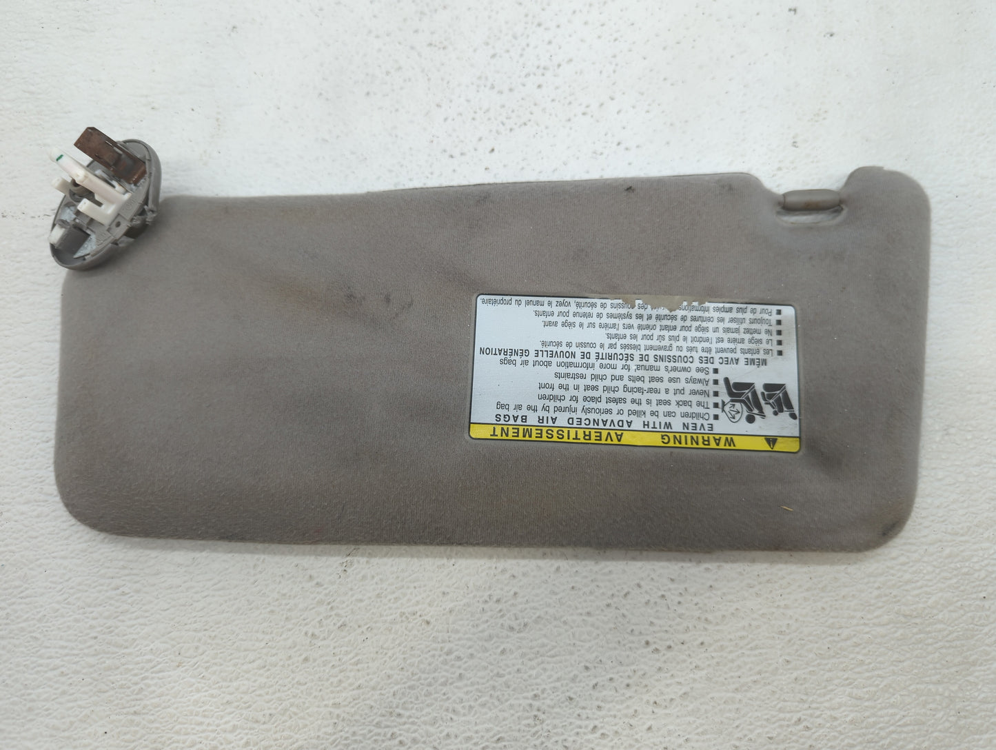 2007-2011 Toyota Camry Sun Visor Shade Replacement Passenger Right Mirror Fits Fits 2007 2008 2009 2010 2011 OEM Used Auto P