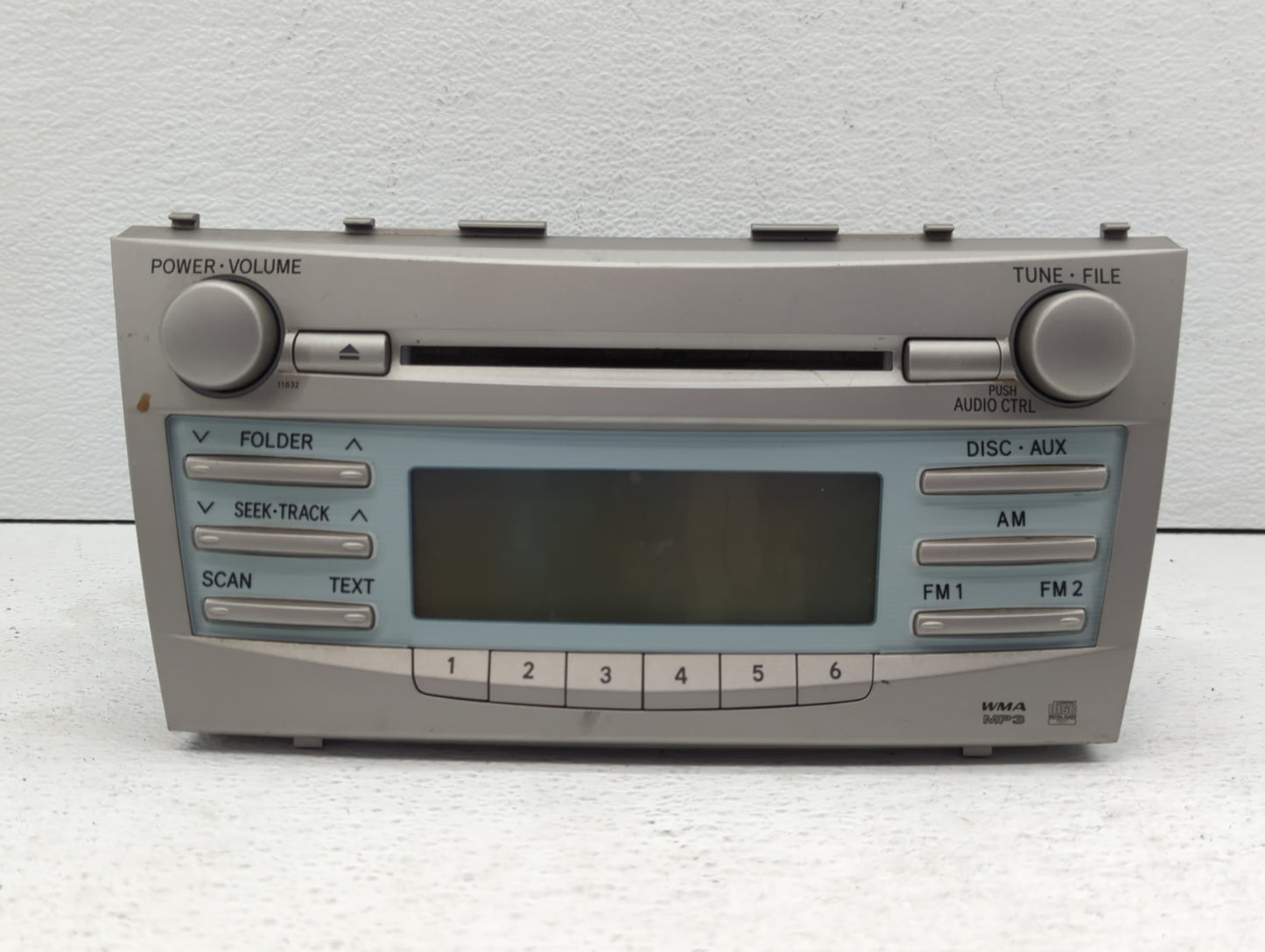 2007-2009 Toyota Camry Radio AM FM Cd Player Receiver Replacement P/N:86120-06181 86120-06182 Fits Fits 2007 2008 2009 OEM U