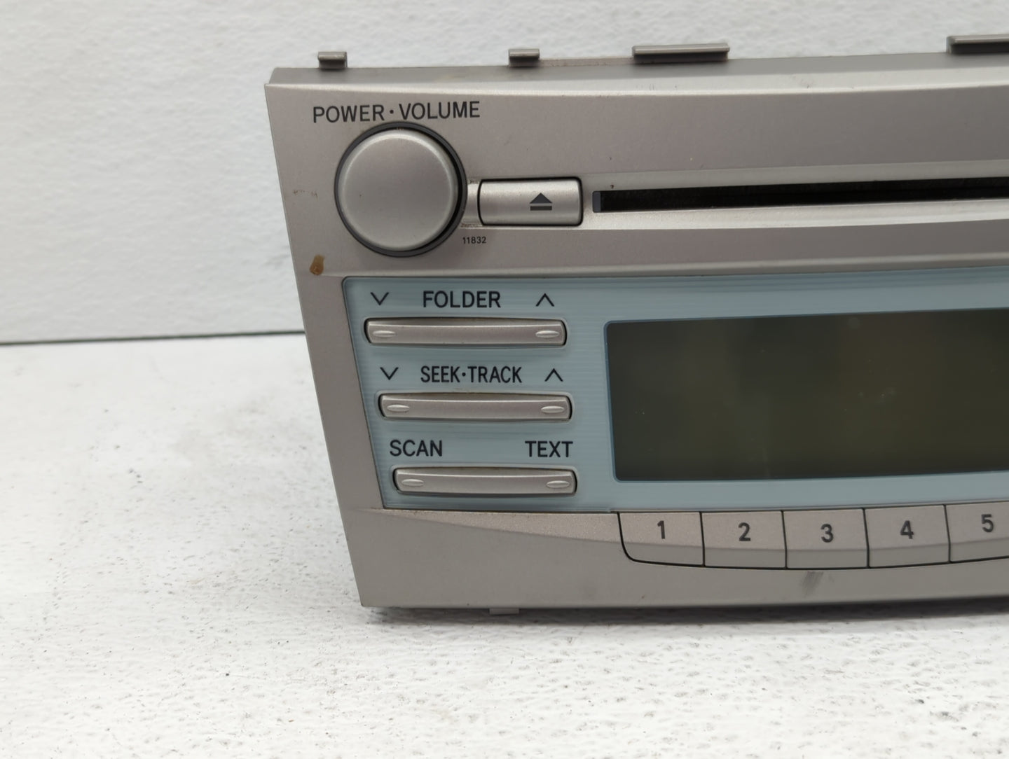 2007-2009 Toyota Camry Radio AM FM Cd Player Receiver Replacement P/N:86120-06181 86120-06182 Fits Fits 2007 2008 2009 OEM U