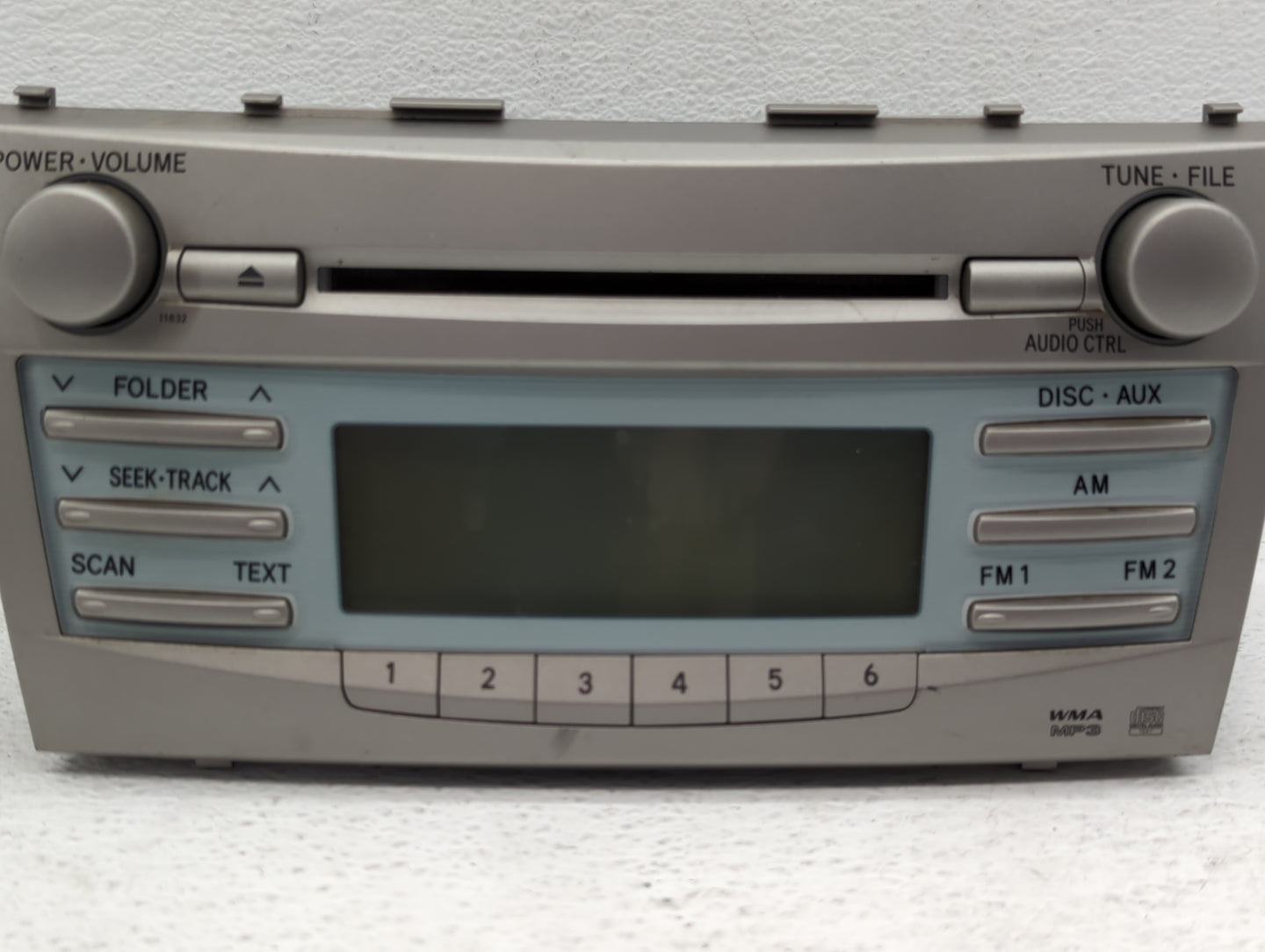 2007-2009 Toyota Camry Radio AM FM Cd Player Receiver Replacement P/N:86120-06181 86120-06182 Fits Fits 2007 2008 2009 OEM U