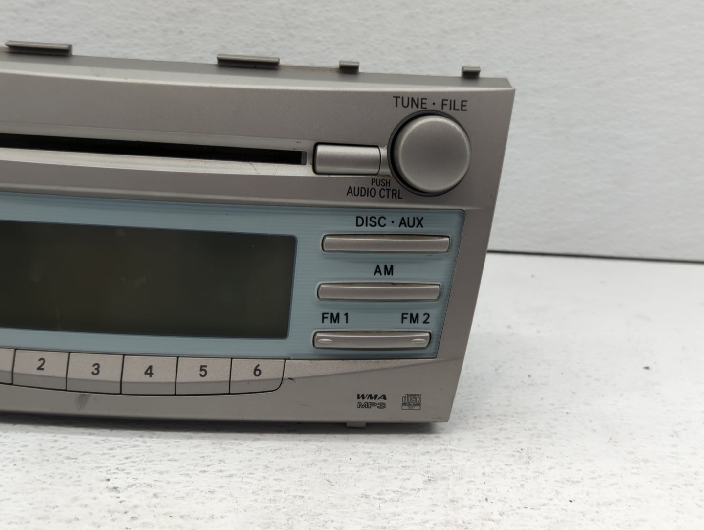 2007-2009 Toyota Camry Radio AM FM Cd Player Receiver Replacement P/N:86120-06181 86120-06182 Fits Fits 2007 2008 2009 OEM U