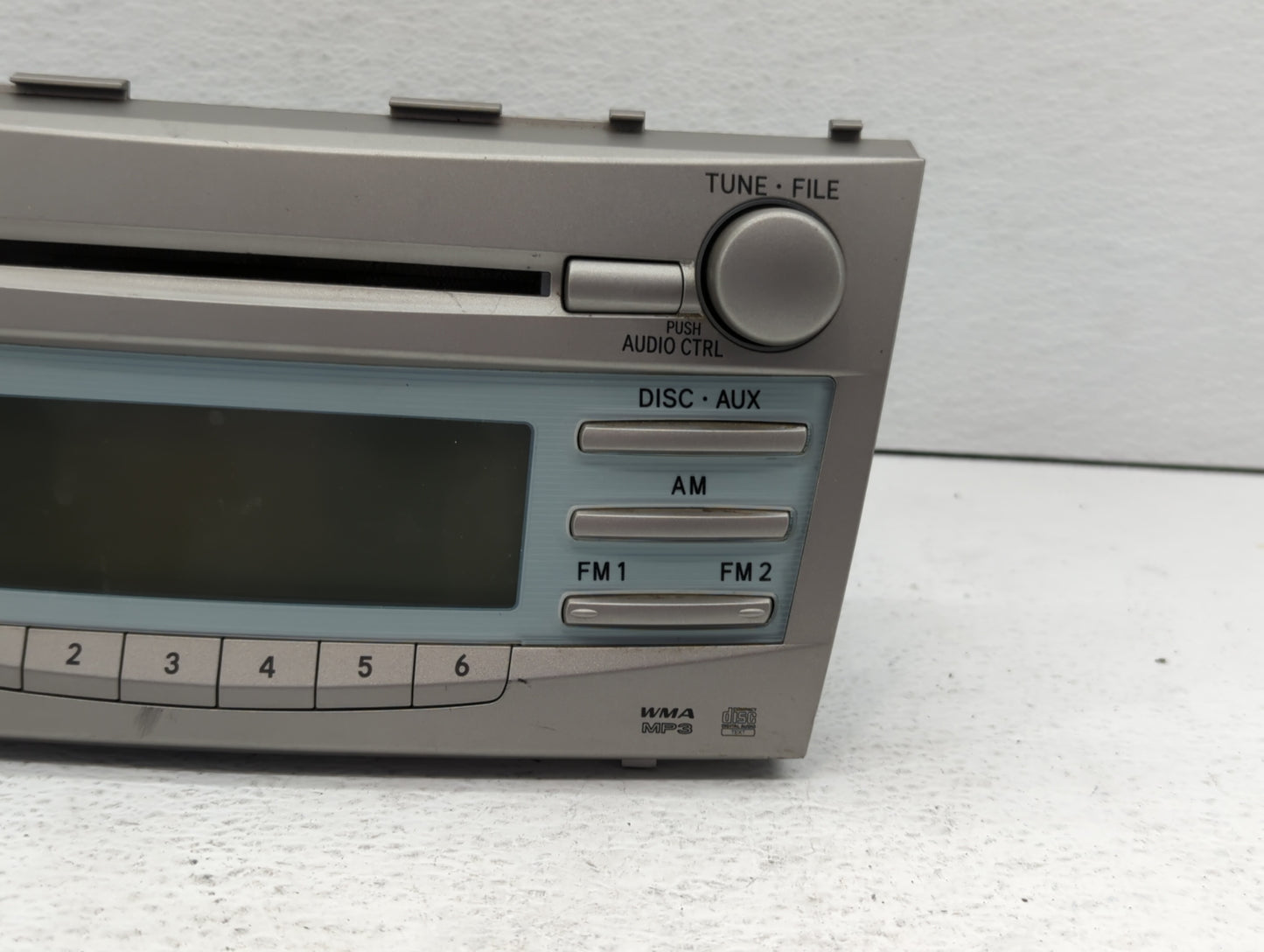 2007-2009 Toyota Camry Radio AM FM Cd Player Receiver Replacement P/N:86120-06181 86120-06182 Fits Fits 2007 2008 2009 OEM U