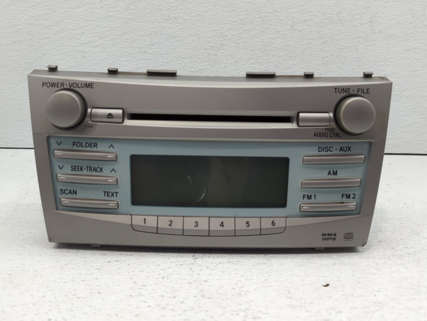2007-2009 Toyota Camry Radio AM FM Cd Player Receiver Replacement P/N:86120-33890 86120-06182 Fits Fits 2007 2008 2009 OEM U