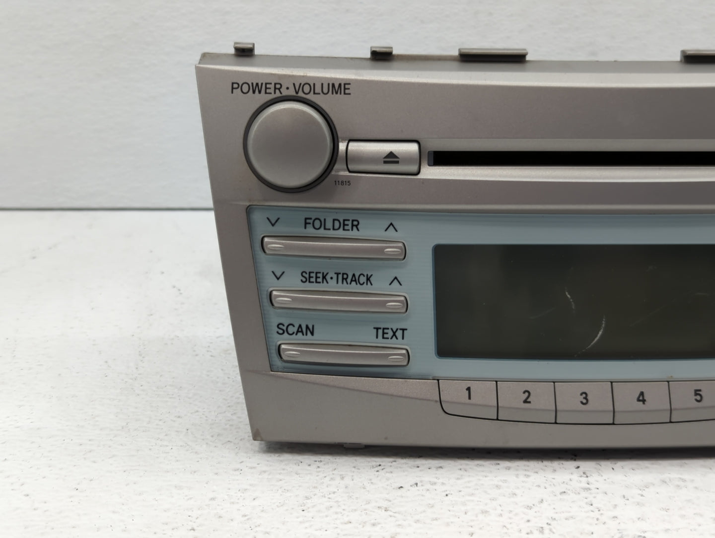 2007-2009 Toyota Camry Radio AM FM Cd Player Receiver Replacement P/N:86120-33890 86120-06182 Fits Fits 2007 2008 2009 OEM U
