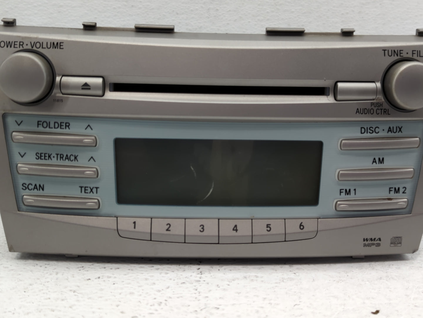 2007-2009 Toyota Camry Radio AM FM Cd Player Receiver Replacement P/N:86120-33890 86120-06182 Fits Fits 2007 2008 2009 OEM U