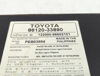 2007-2009 Toyota Camry Radio AM FM Cd Player Receiver Replacement P/N:86120-33890 86120-06182 Fits Fits 2007 2008 2009 OEM U