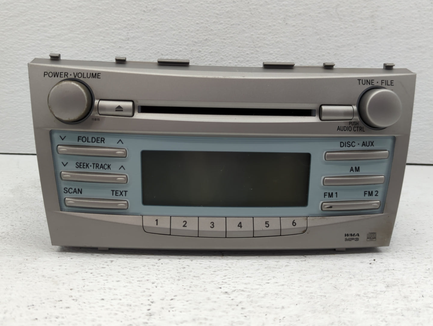 2007-2009 Toyota Camry Radio AM FM Cd Player Receiver Replacement P/N:86120-06182 86120-06180 Fits Fits 2007 2008 2009 OEM U