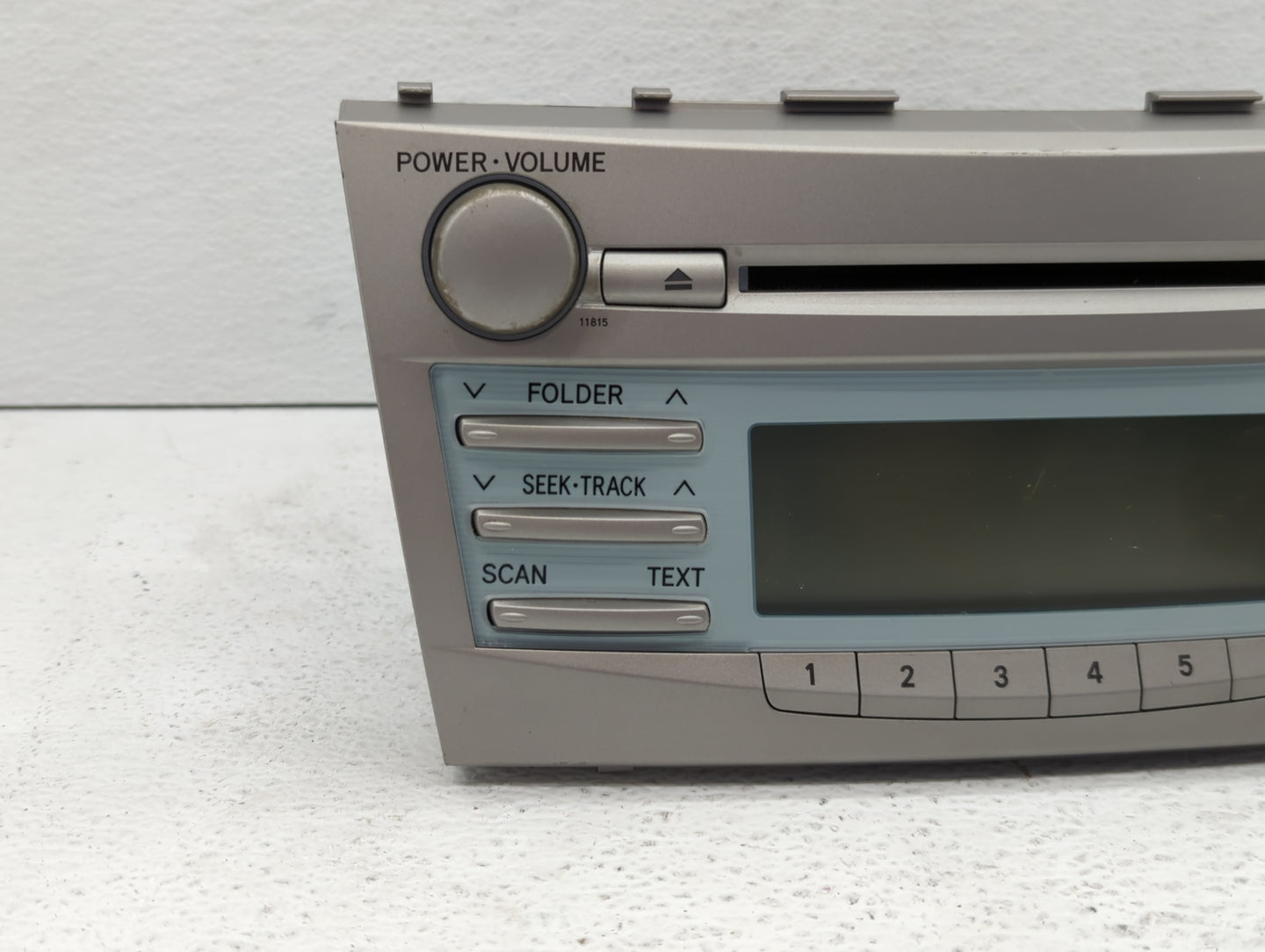2007-2009 Toyota Camry Radio AM FM Cd Player Receiver Replacement P/N:86120-06182 86120-06180 Fits Fits 2007 2008 2009 OEM U