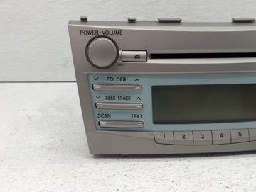 2007-2009 Toyota Camry Radio AM FM Cd Player Receiver Replacement P/N:86120-06182 86120-06180 Fits Fits 2007 2008 2009 OEM Used Auto Parts