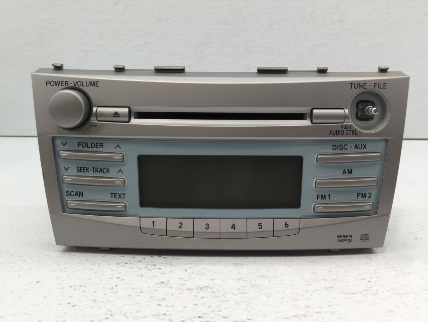 2007-2009 Toyota Camry Radio AM FM Cd Player Receiver Replacement P/N:86120-06182 86120-06180 Fits Fits 2007 2008 2009 OEM U