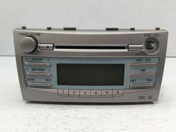 2007-2009 Toyota Camry Radio AM FM Cd Player Receiver Replacement P/N:86120-06182 86120-06180 Fits Fits 2007 2008 2009 OEM U