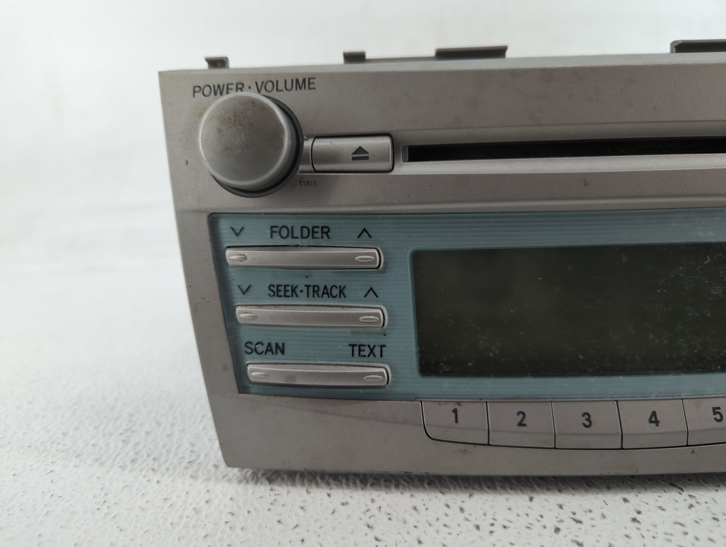 2007-2009 Toyota Camry Radio AM FM Cd Player Receiver Replacement P/N:86120-06181 86120-06182 Fits Fits 2007 2008 2009 OEM U