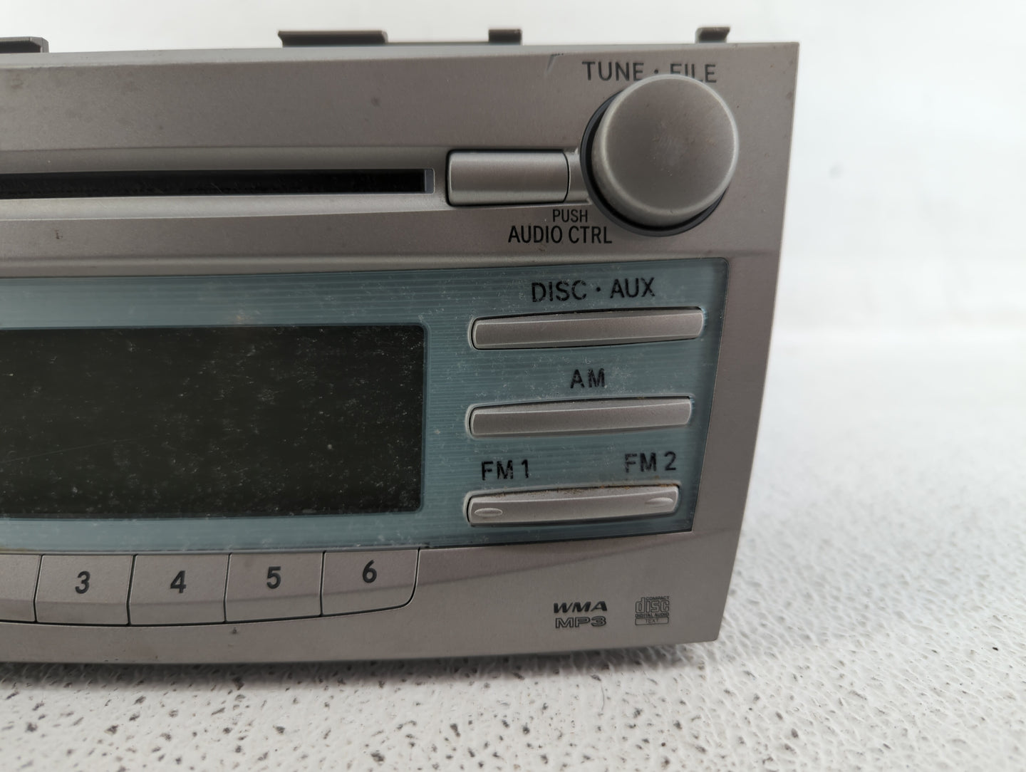 2007-2009 Toyota Camry Radio AM FM Cd Player Receiver Replacement P/N:86120-06181 86120-06182 Fits Fits 2007 2008 2009 OEM U