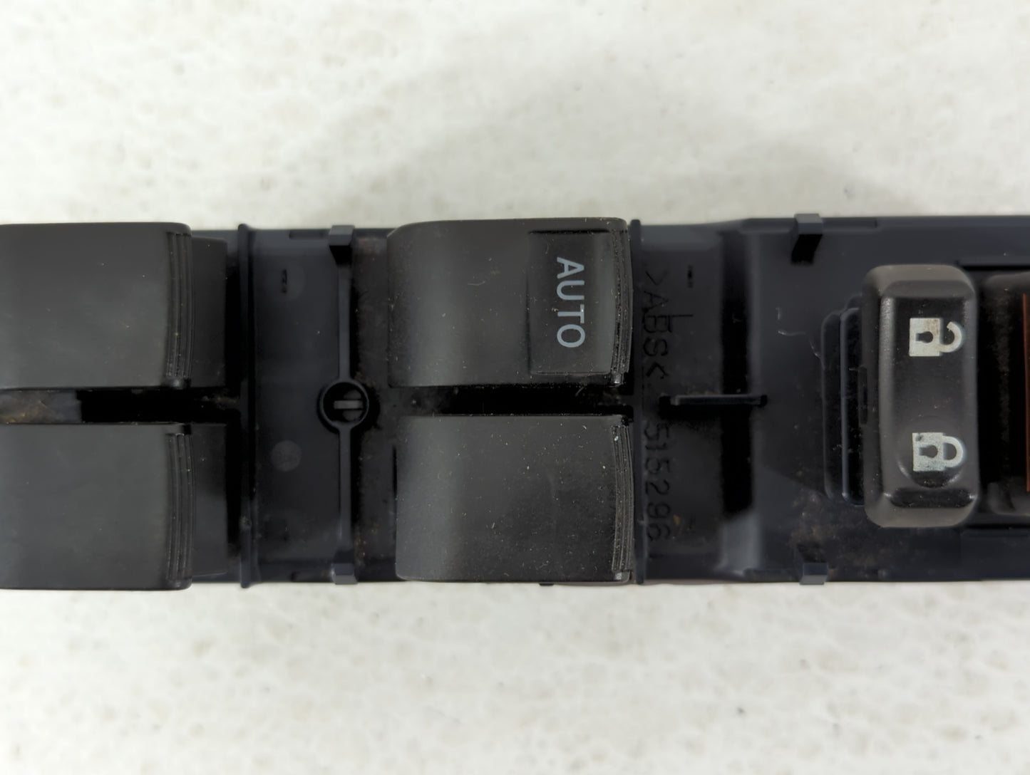 2007 Toyota Camry Master Power Window Switch Replacement Driver Side Left P/N:515296 Fits OEM Used Auto Parts - Oemusedautop
