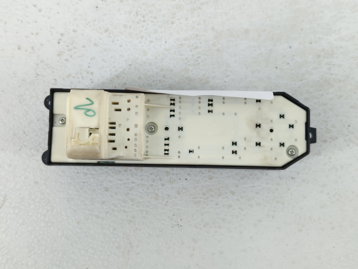 2007 Toyota Camry Master Power Window Switch Replacement Driver Side Left P/N:515296 Fits OEM Used Auto Parts - Oemusedautop