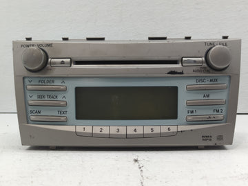 2007-2009 Toyota Camry Radio AM FM Cd Player Receiver Replacement P/N:86120-06180 Fits Fits 2007 2008 2009 OEM Used Auto Par