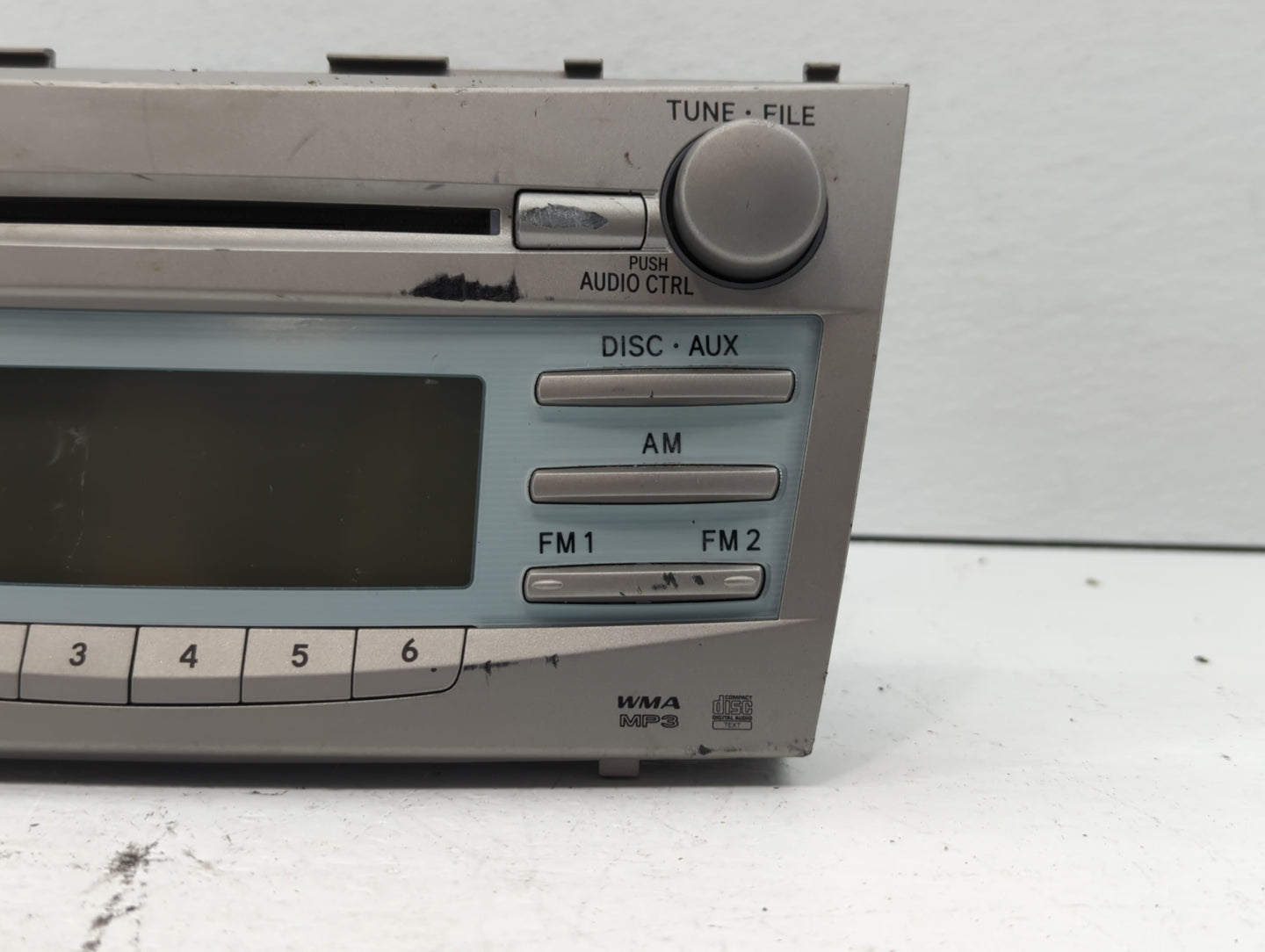 2007-2009 Toyota Camry Radio AM FM Cd Player Receiver Replacement P/N:86120-06180 Fits Fits 2007 2008 2009 OEM Used Auto Par