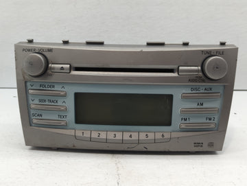 2007-2009 Toyota Camry Radio AM FM Cd Player Receiver Replacement P/N:86120-06180 Fits Fits 2007 2008 2009 OEM Used Auto Par