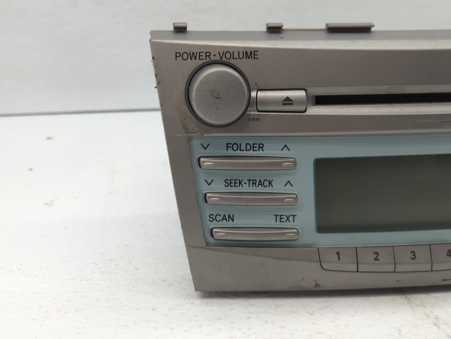 2007-2009 Toyota Camry Radio AM FM Cd Player Receiver Replacement P/N:86120-06180 Fits Fits 2007 2008 2009 OEM Used Auto Par