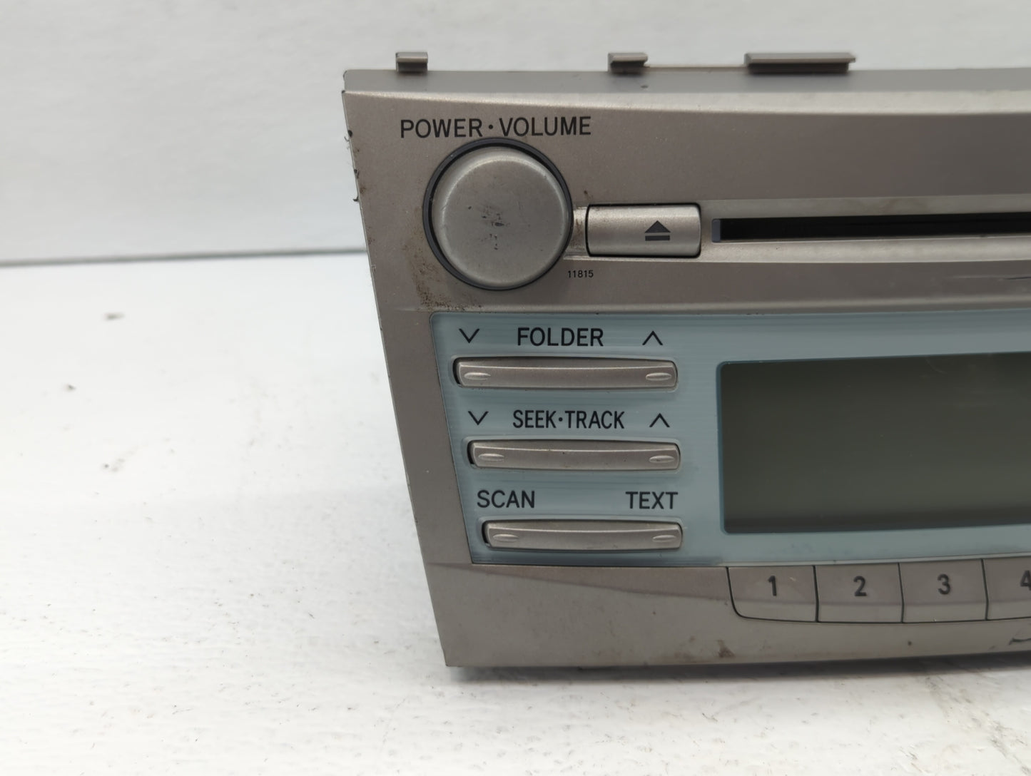 2007-2009 Toyota Camry Radio AM FM Cd Player Receiver Replacement P/N:86120-06180 Fits Fits 2007 2008 2009 OEM Used Auto Par