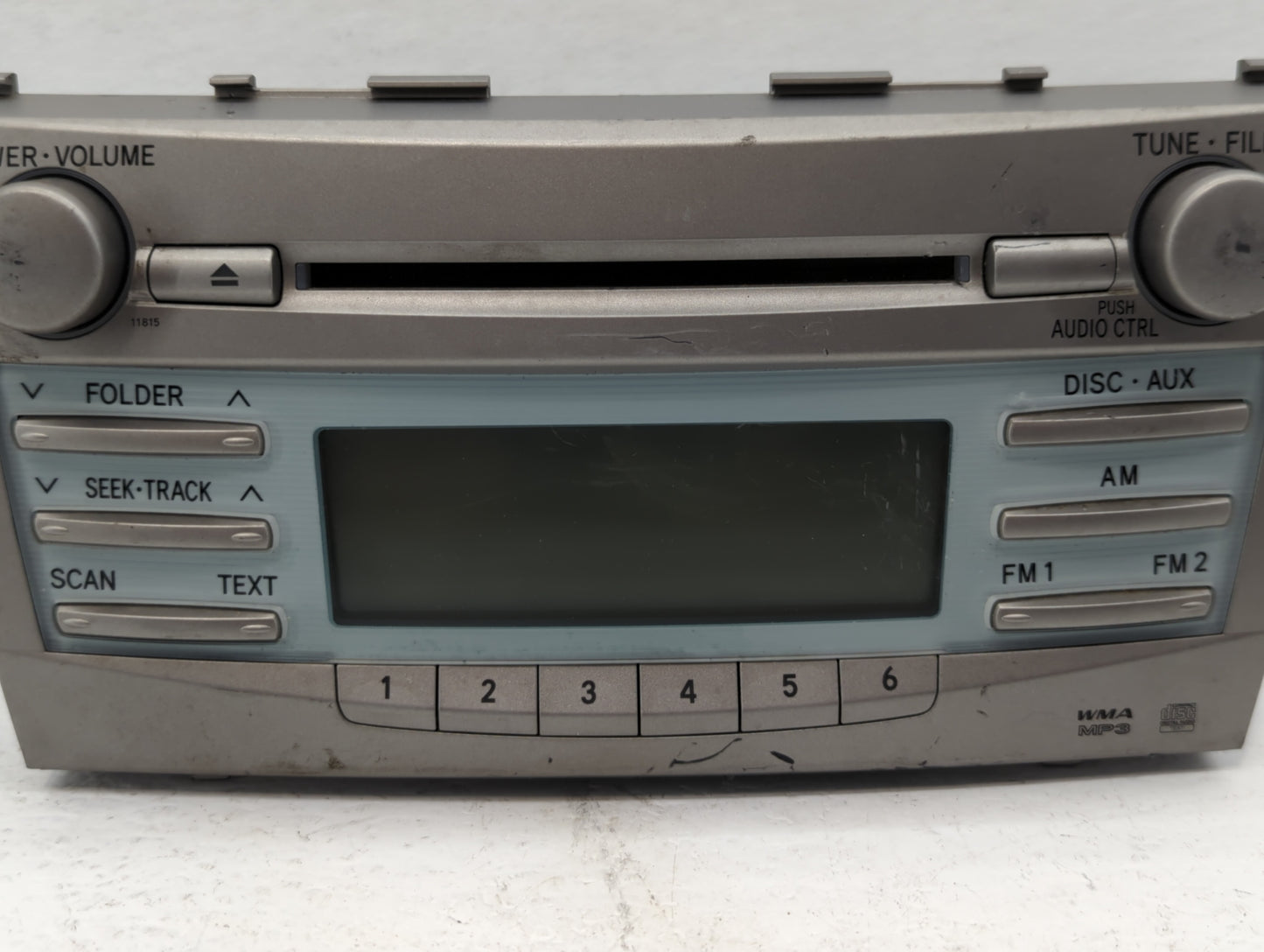2007-2009 Toyota Camry Radio AM FM Cd Player Receiver Replacement P/N:86120-06180 Fits Fits 2007 2008 2009 OEM Used Auto Par