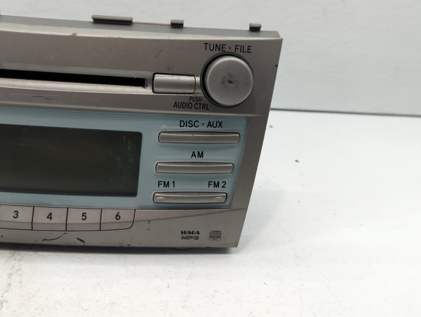 2007-2009 Toyota Camry Radio AM FM Cd Player Receiver Replacement P/N:86120-06180 Fits Fits 2007 2008 2009 OEM Used Auto Par