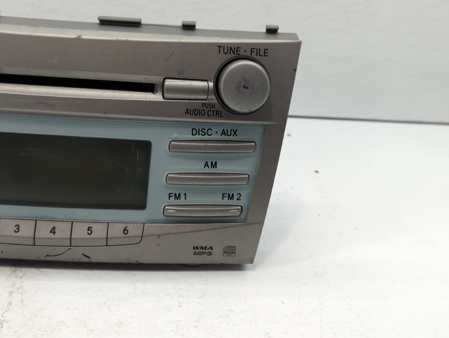2007-2009 Toyota Camry Radio AM FM Cd Player Receiver Replacement P/N:86120-06180 Fits Fits 2007 2008 2009 OEM Used Auto Par