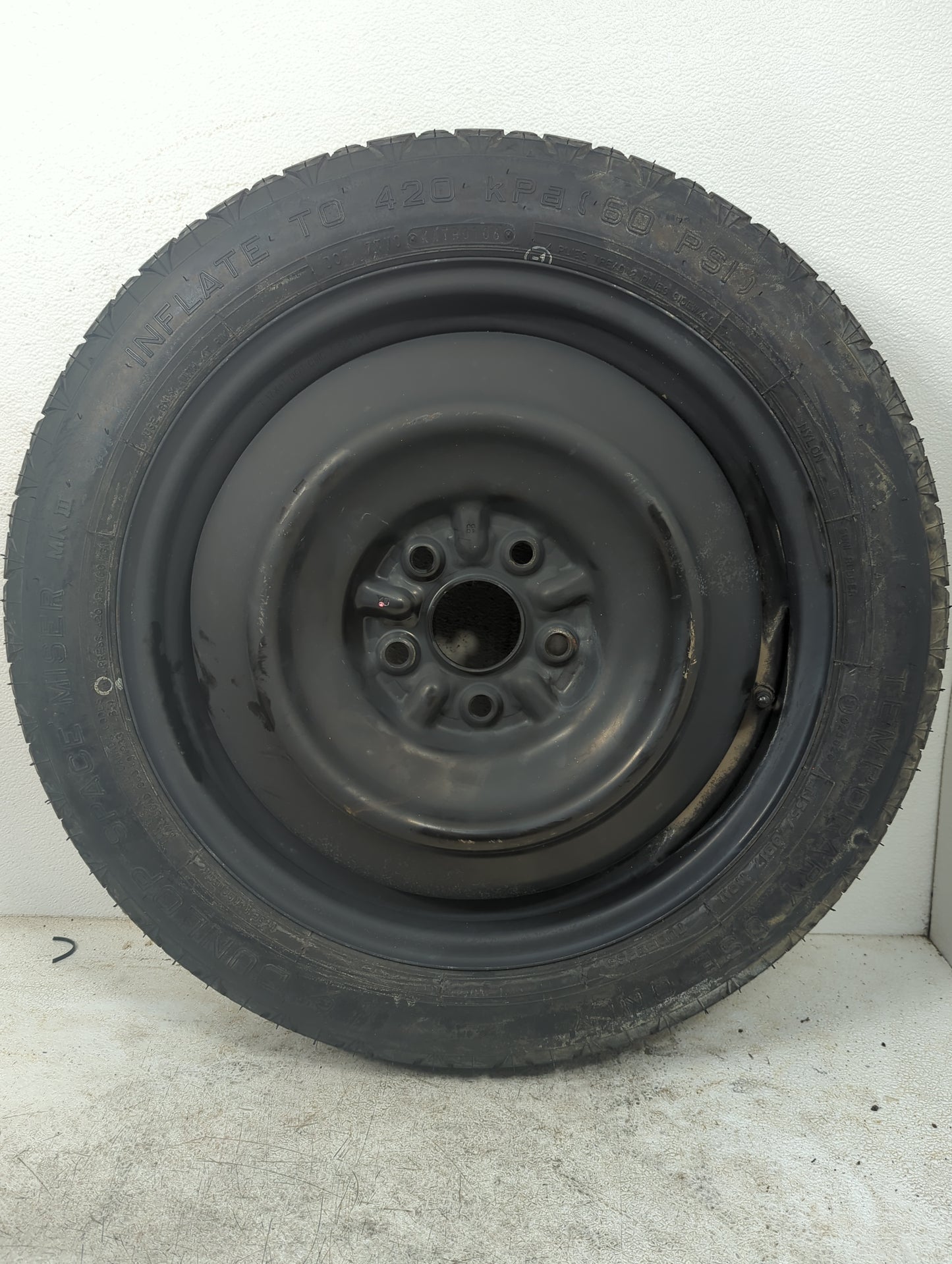 2007 Toyota Camry Spare Donut Tire Wheel Rim Oem - Oemusedautoparts1.com