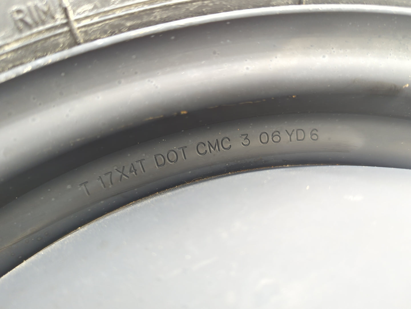 2007 Toyota Camry Spare Donut Tire Wheel Rim Oem - Oemusedautoparts1.com