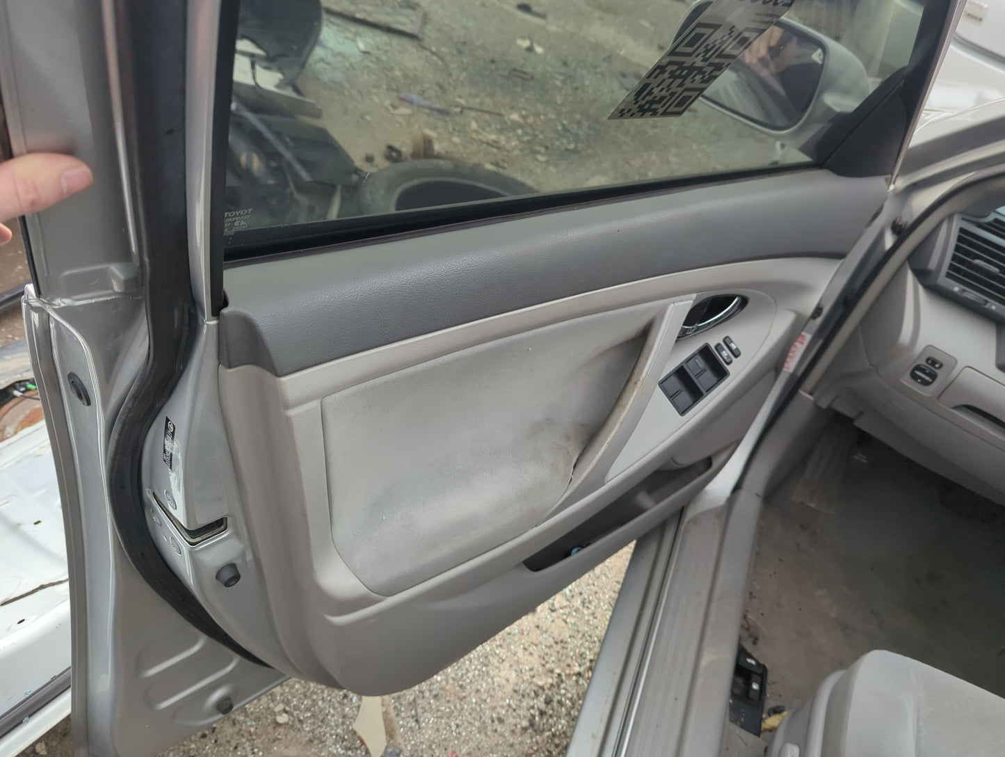 2007 Toyota Camry Front Left Driver Interior Door Panel Trim 5010587 - Oemusedautoparts1.com