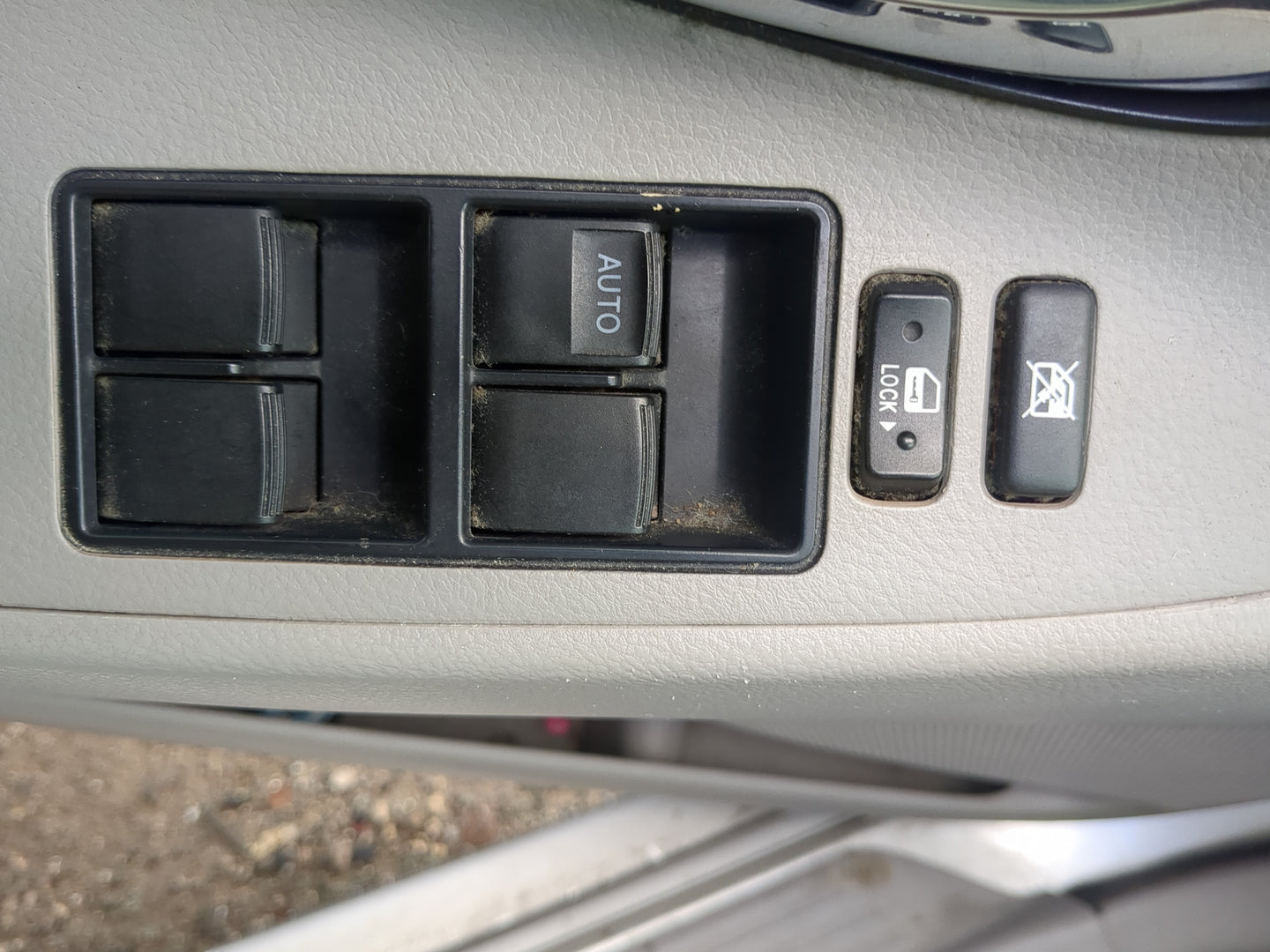 2007-2009 Toyota Camry Master Power Window Switch Replacement Driver Side Left Fits OEM Used Auto Parts - Oemusedautoparts1.
