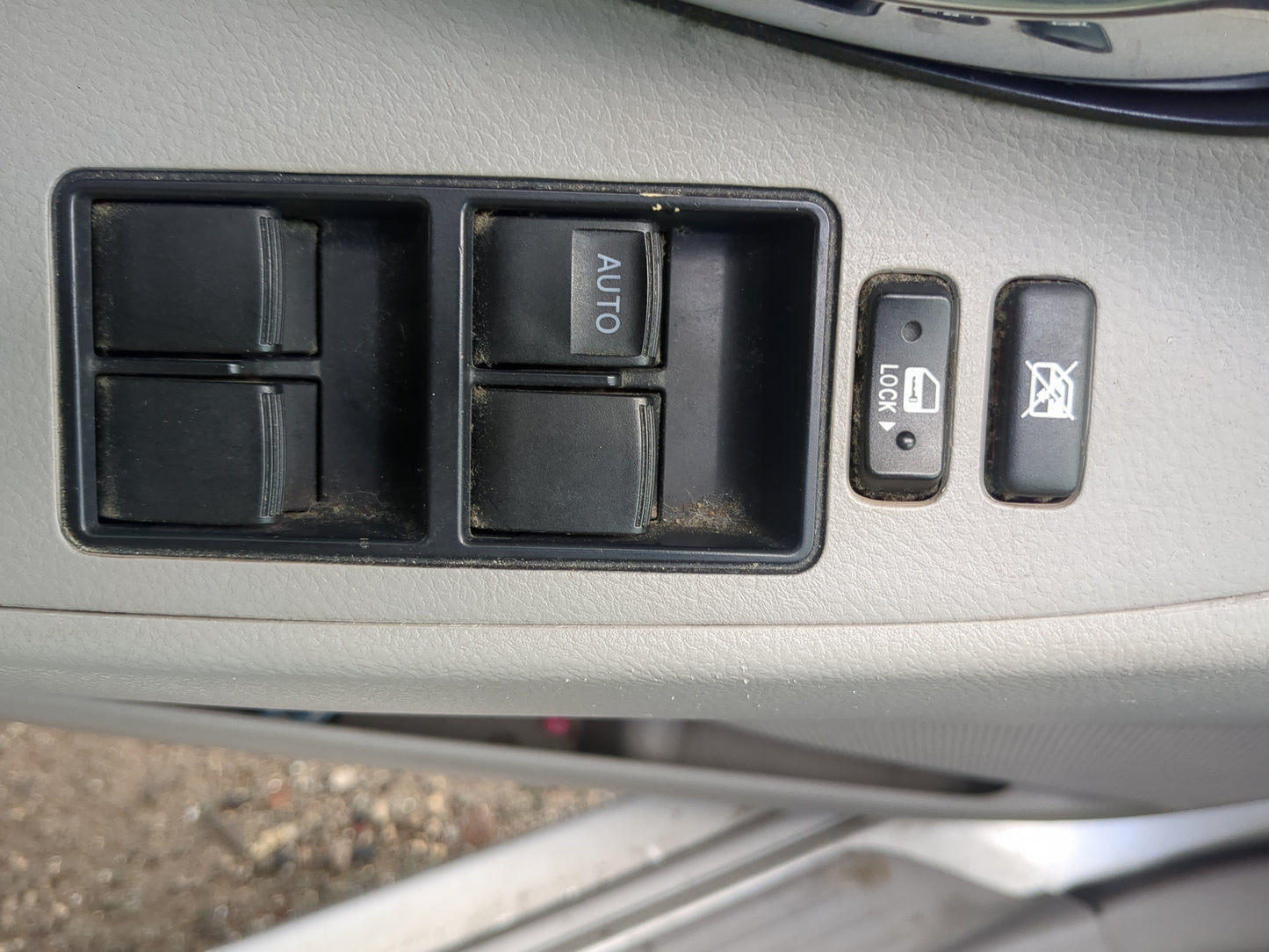 2007-2009 Toyota Camry Master Power Window Switch Replacement Driver Side Left Fits OEM Used Auto Parts - Oemusedautoparts1.