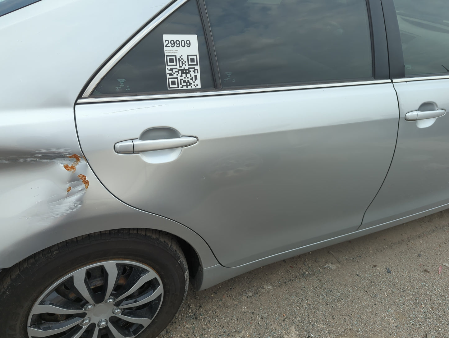 2007-2011 Toyota Camry Passenger Rear Door Oem 5010709 - Oemusedautoparts1.com