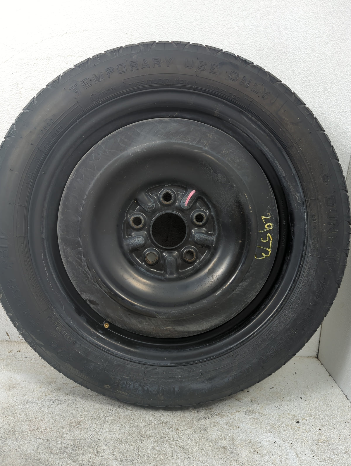 2007-2017 Toyota Camry Spare Donut Tire Wheel Rim Oem 5032828 - Oemusedautoparts1.com